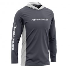 Alternative view of VENTURIUS Hooded Long Sleeve Shirt - Shark Grey