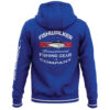 PLAVI ZIP-UP HOODIE