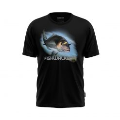 SEA BREAM BLACK T-SHIRT - FRONT ART