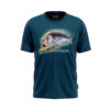 DENTEX "Zubatac" MARINE BLUE T-SHIRT - FRONT ART