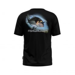 SEA BREAM BLACK T-SHIRT - BACK ART
